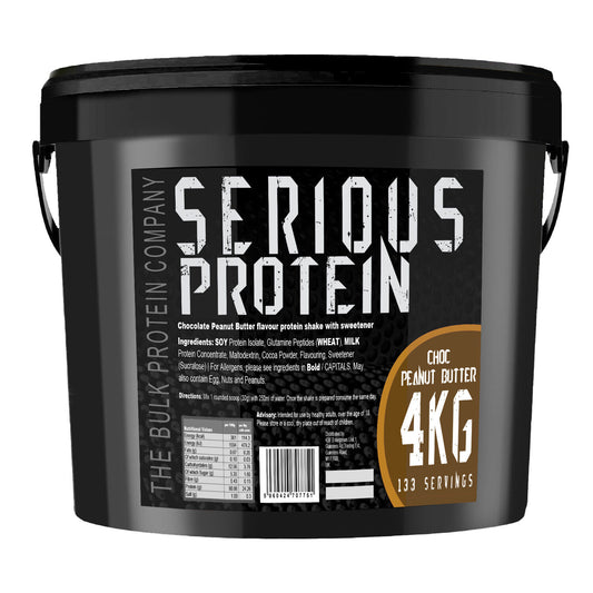 The Bulk Protein Company Serious Protein - 4kg Free Next Day Delivery